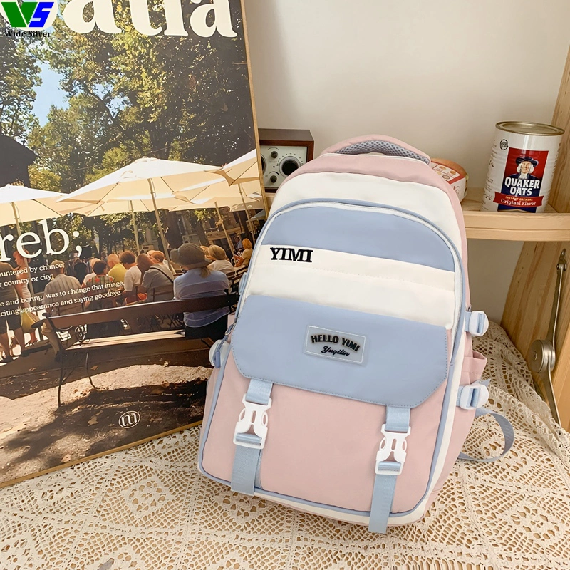 Wide Silver Original Hot Style Good Price Schoolbags Kids Backpack 2023