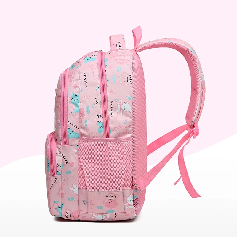 18 Inch Cute Cartoon Printing Oxford School Backpacks Large Capacity Primary Girls School Bags