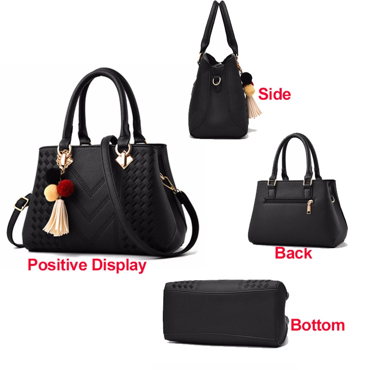 Purse Work Bags with Multi-Pockets Designer Handbag Large Shoulder Bag for Women Faux Leather