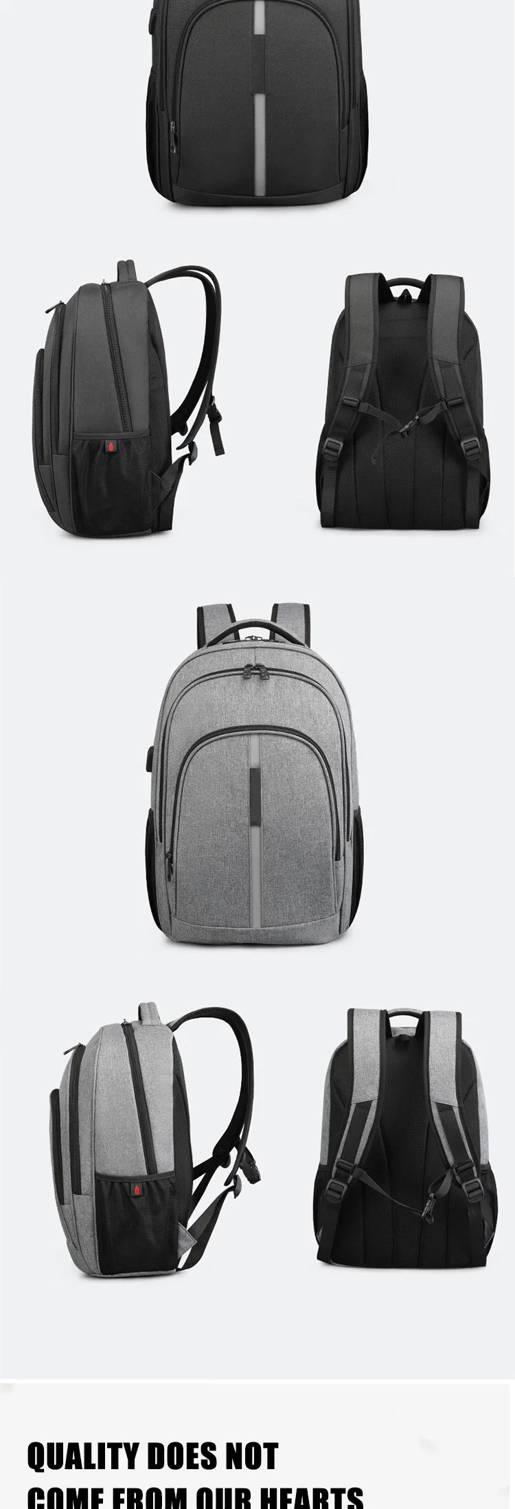 Backpack Computer School Backpack Bag Mochila Escolar Daily Use Backpack Business Backpack USB Charging Backpack Business Bag