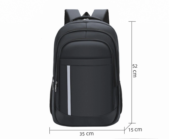 Waterproof Large Capacity Durable Men&prime;s Anti-Theft School Bag Casual with USB Custom Pattern Nylon for Outdoor Use