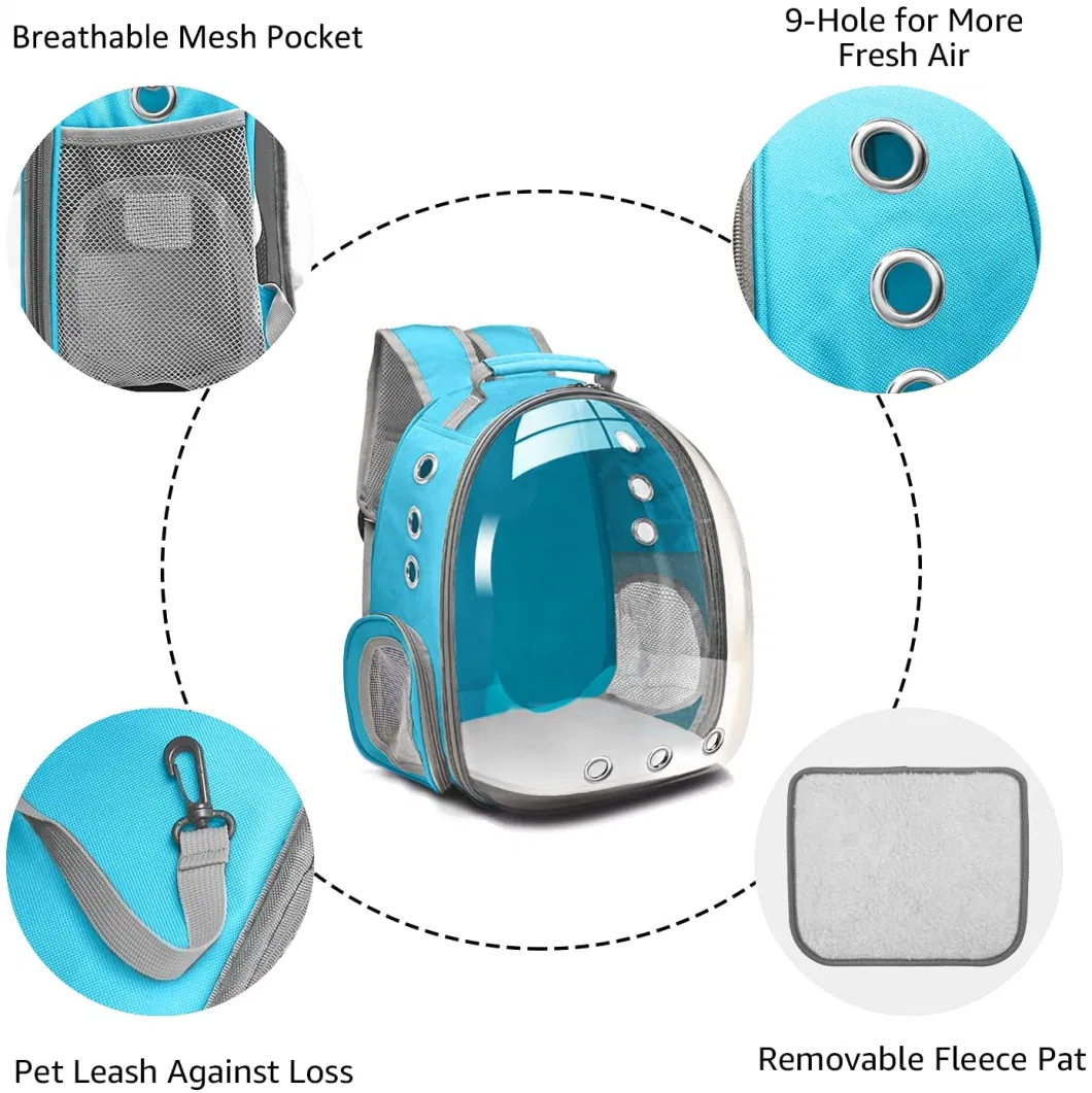 Portable Airline Approved Durable Breathable Foldable Soft Pet Carrier Travel Bag