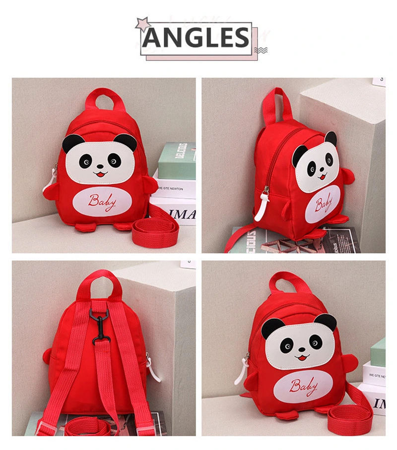 Children Kindergarten Girls Boys Bags Toddler Baby Kids Cute Anti Lost Backpack