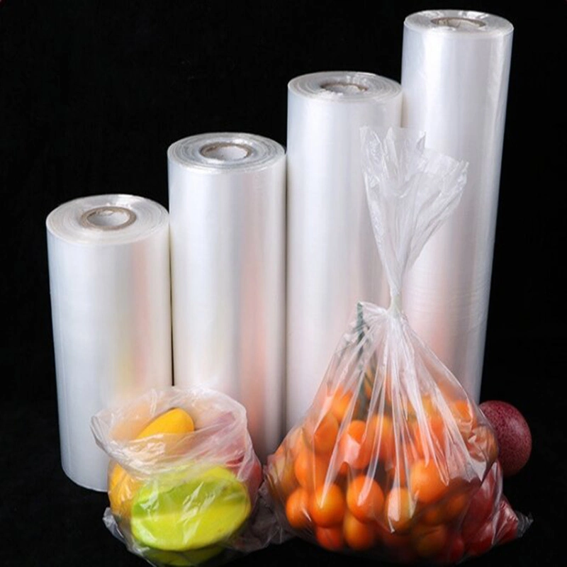 High Temperature Resistance Transparent Kitchen Hospital School Use Plastic Roll Bag