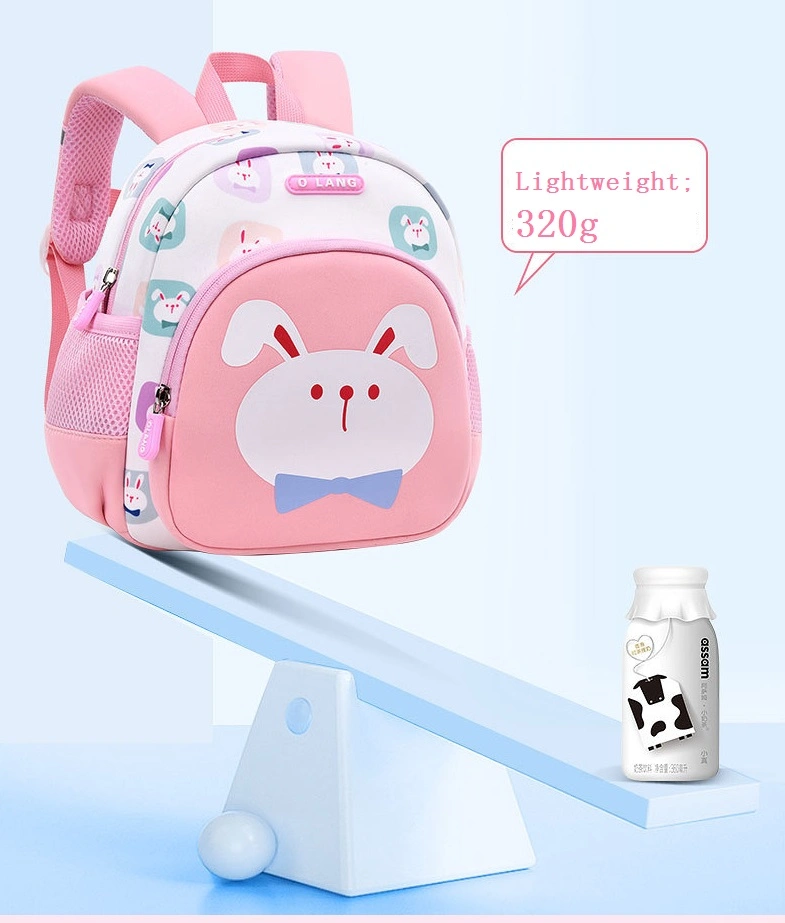 Factory Newest Designs Fashion Neoprene Toddle Bag Anti-Lost Animal Cartoon Cute Outdoor Children Backpack