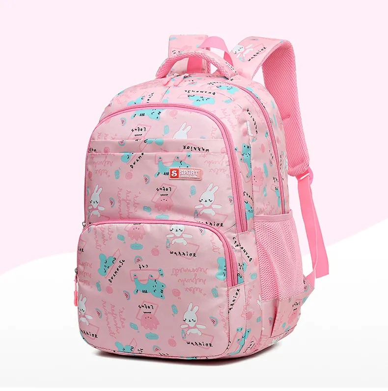 18 Inch Cute Cartoon Printing Oxford School Backpacks Large Capacity Primary Girls School Bags