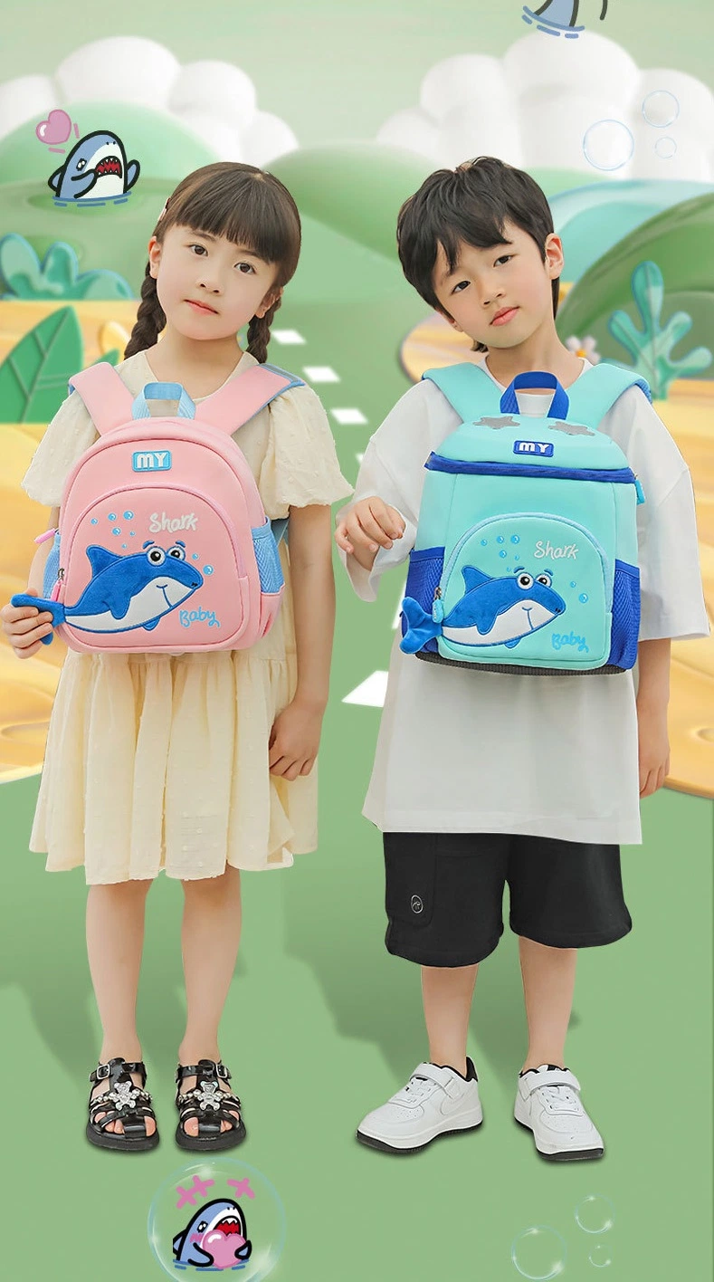 2023 New Style Large Capacity Bucket Bag Kids Bag Waterproof Material Children Backpack