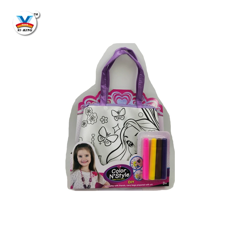 DIY Doodle Jewelry Bag Girls Funny Educational Gift Factory Price Baby Toy