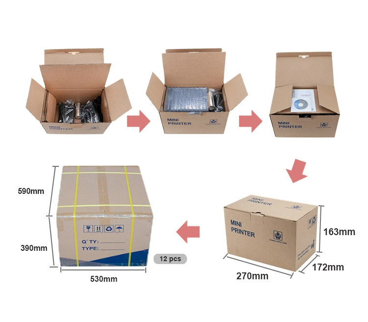 Xprinter XP-P81 Back To School Supplies OEM Bluetooth Wireless Portable A4 Thermal Printer For Document Printing