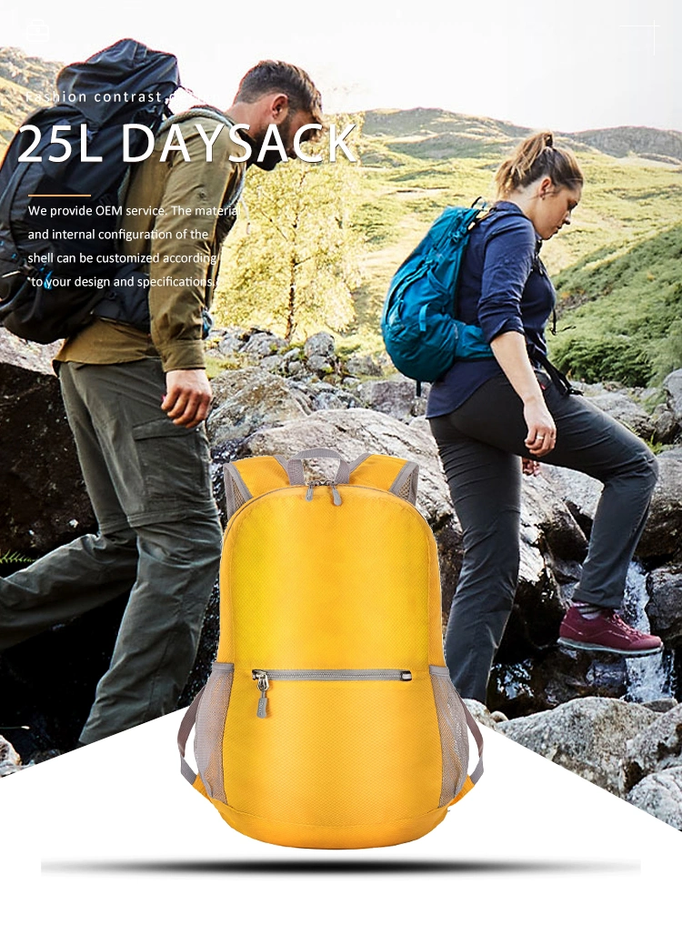 Nylon Waterproof Light Multifunctional Hiking Backpack