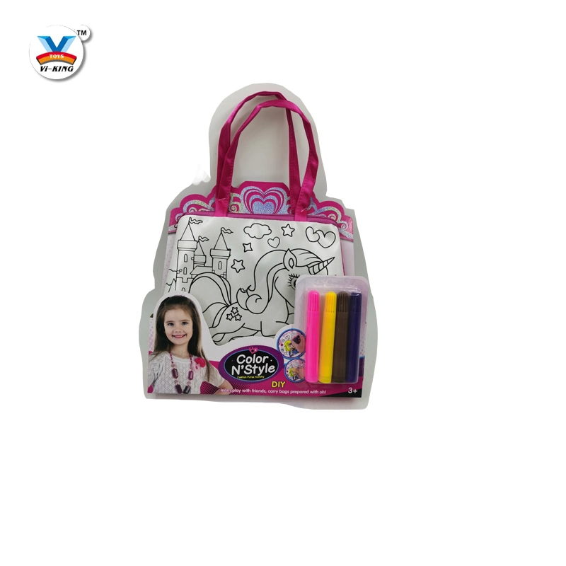 DIY Doodle Jewelry Bag Girls Funny Educational Gift Factory Price Baby Toy