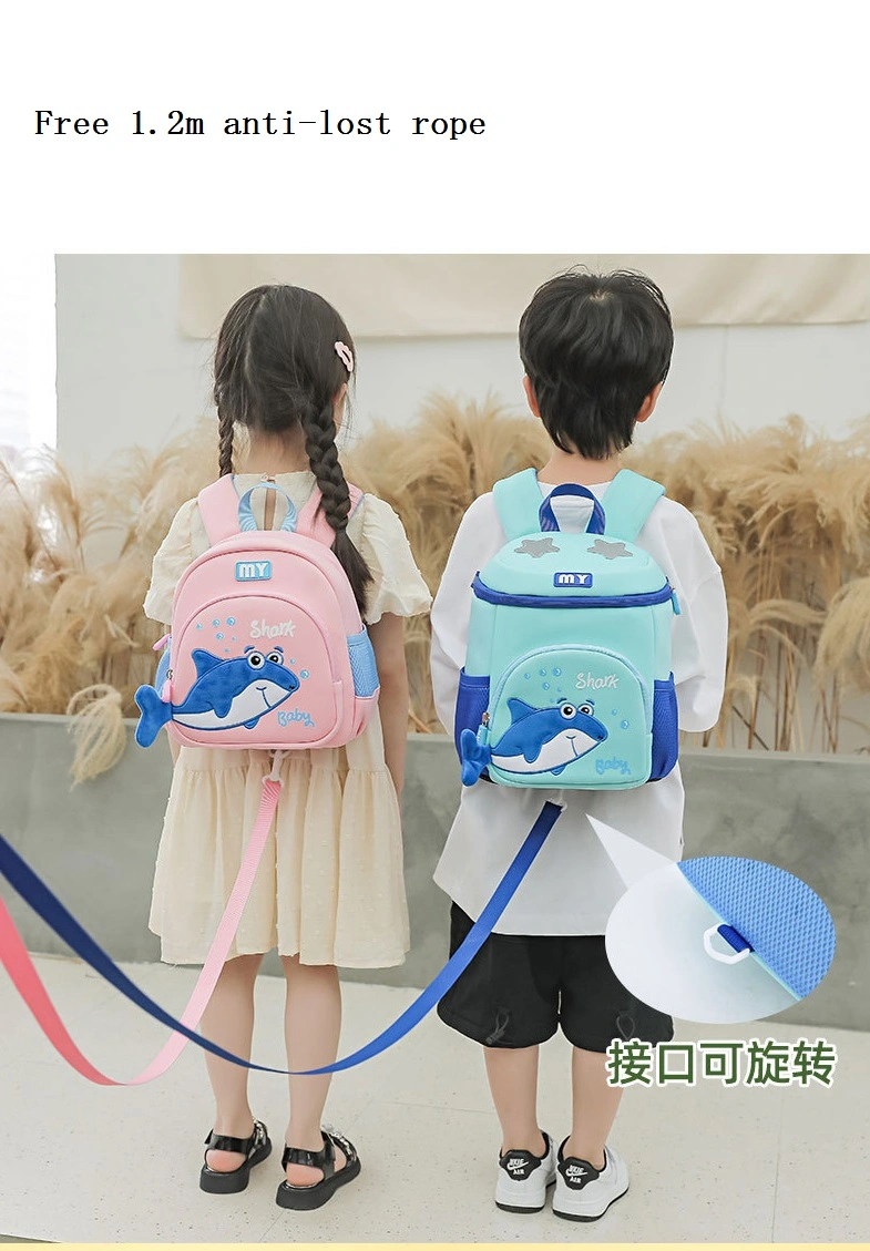 2023 New Style Large Capacity Bucket Bag Kids Bag Waterproof Material Children Backpack