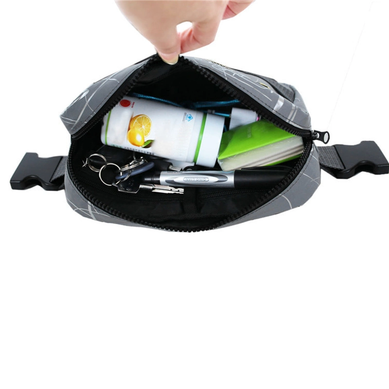 Reflective Chest Rig Bag with Multi Pockets for Running Cycling Climbing Wbb13165