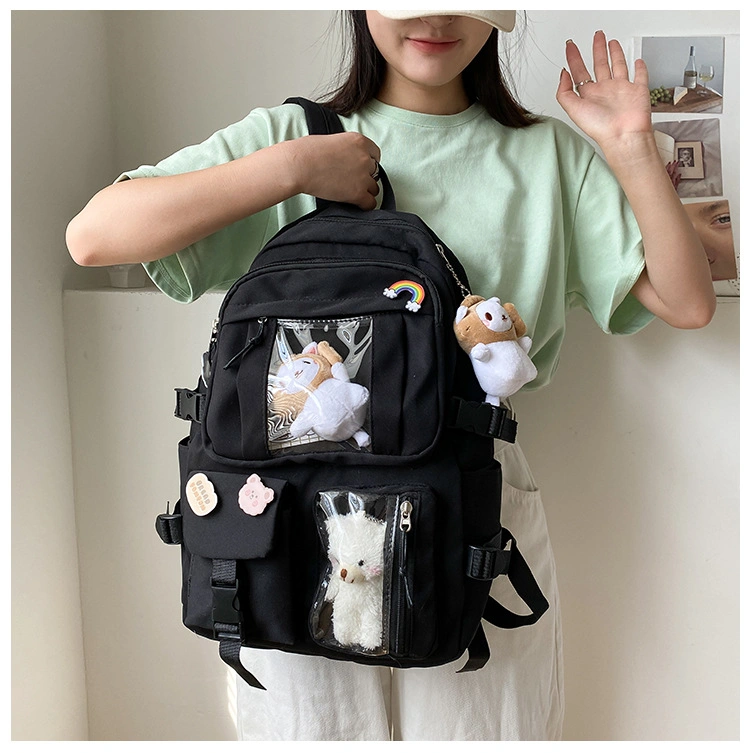 High Capacity Student Backpack Junior High School Bag Female Mori Girl Backpack