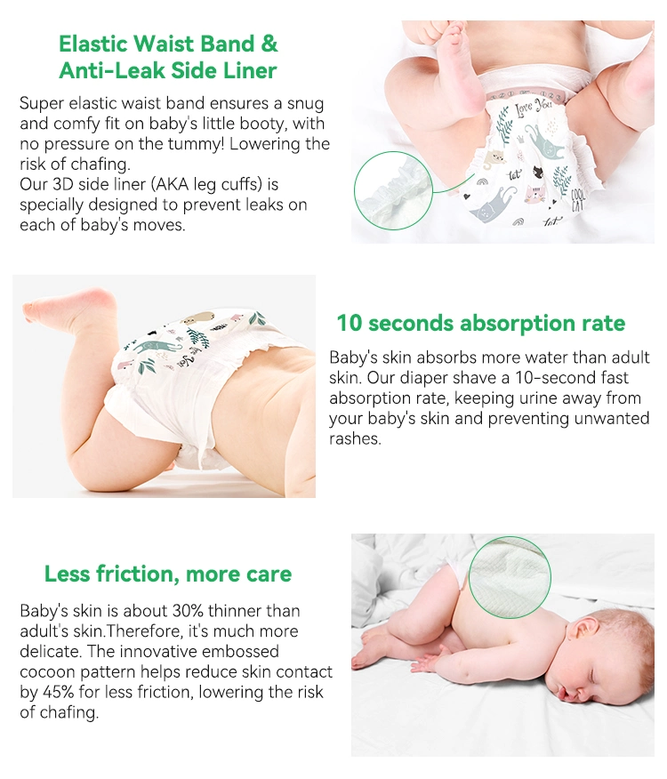 Factory Sells Low-Priced and High-Quality Disposable Baby Pants Diapers Baby Backpacks and Pants