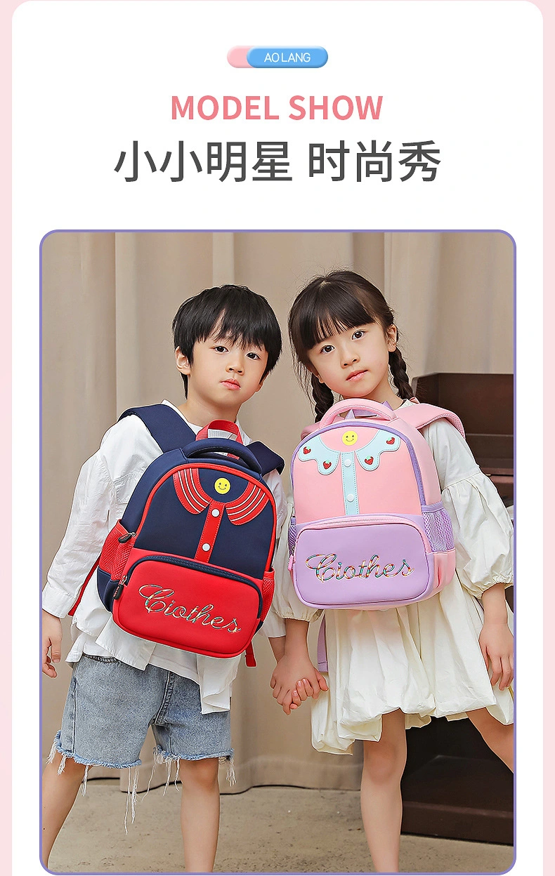 Hot Sell Good Appearance School Backpack Breathable Kid Use Bag for Girls Boys