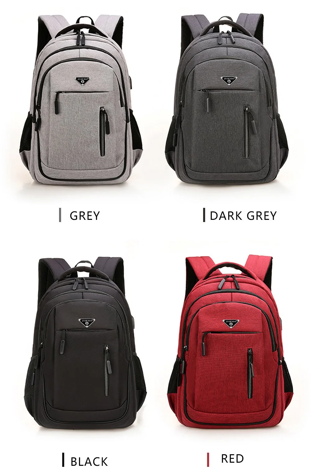 Waterproof Men&prime;s Laptop Bag Business Backpack Laptop Men Travel Backpack College School