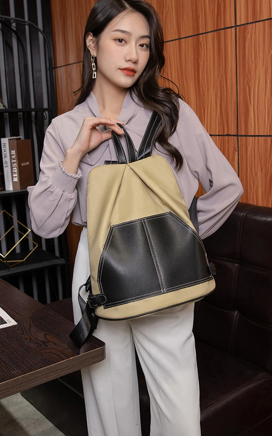 Women Backpack Fashion Female Shoulder Bag Sac a DOS High Quality Waterproof Oxford Cloth School Bags for Teenage Girls