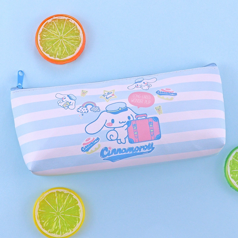 Cartoon School Stationery Storage Pouch Cute Kawaii Pencil Bag for Girls