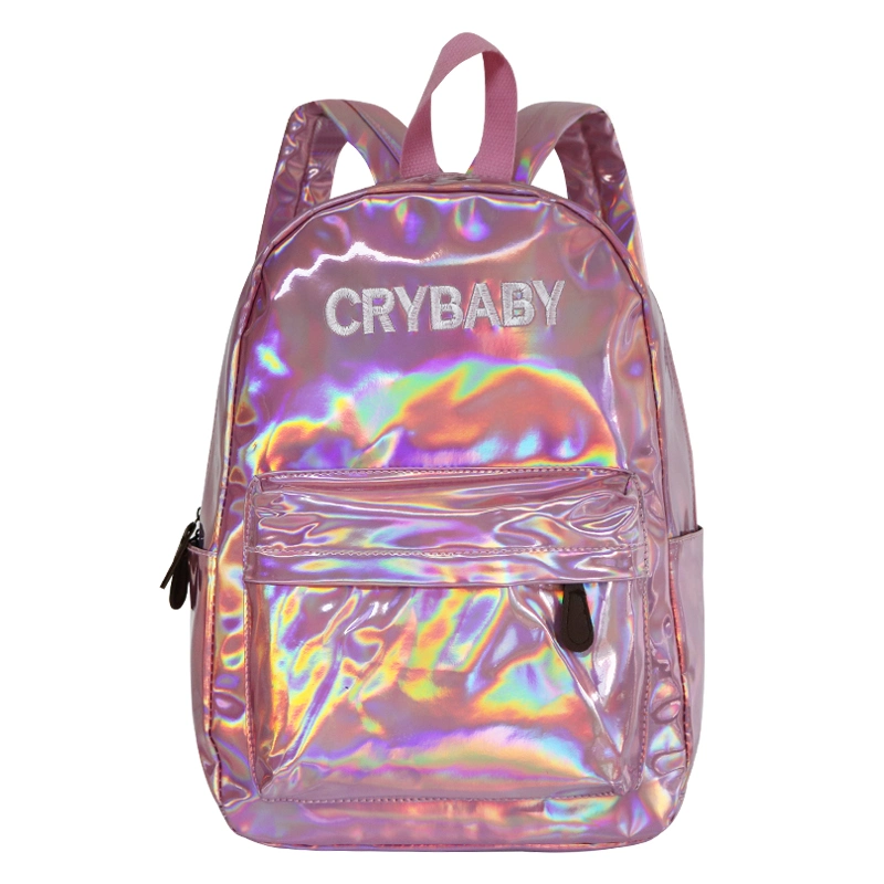 Women&prime; S Kids Pink Mini Glitter Fancy School Bag Backpack for Teen Girls