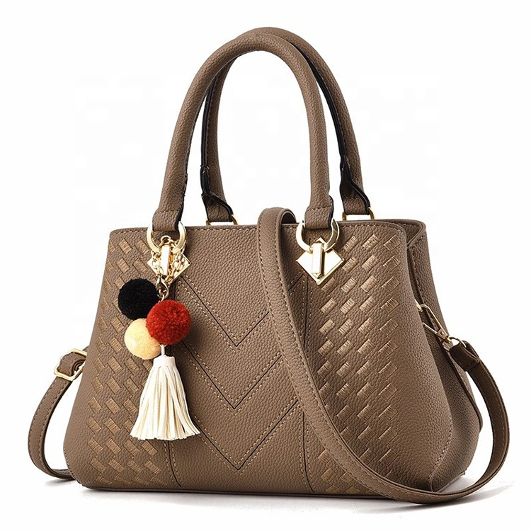 Purse Work Bags with Multi-Pockets Designer Handbag Large Shoulder Bag for Women Faux Leather