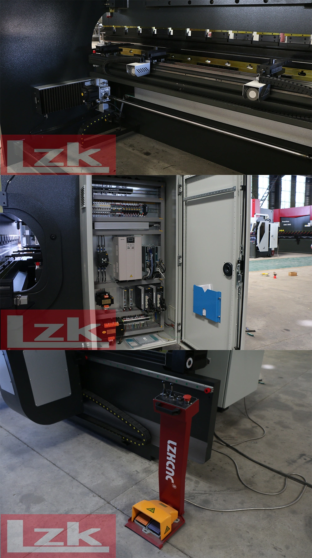 Lzk CNC Sheet Metal Folder with Automatic Front Support System