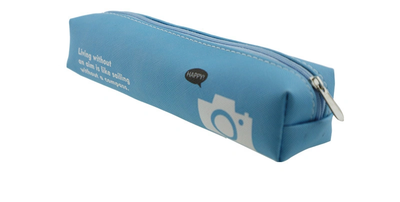 Simple Design PVC Pencil Bag for School and Promotions Use