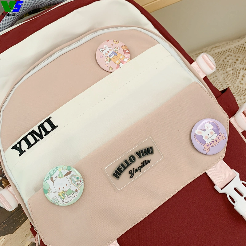 Wide Silver Original Hot Style Good Price Schoolbags Kids Backpack 2023