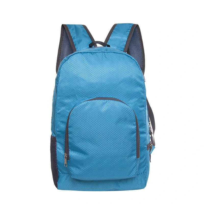 Upgraded Super Light Portable Travel Folded Backpack with Customized Logo for Promotional