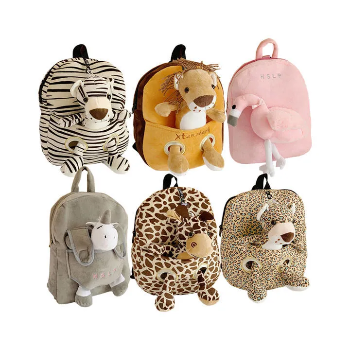 Cartoon Animal Girls Bagpack Children School Bags Backpacks