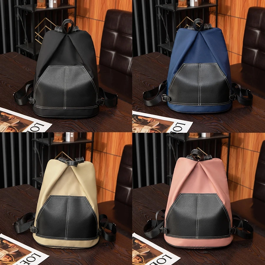 Women Backpack Fashion Female Shoulder Bag Sac a DOS High Quality Waterproof Oxford Cloth School Bags for Teenage Girls