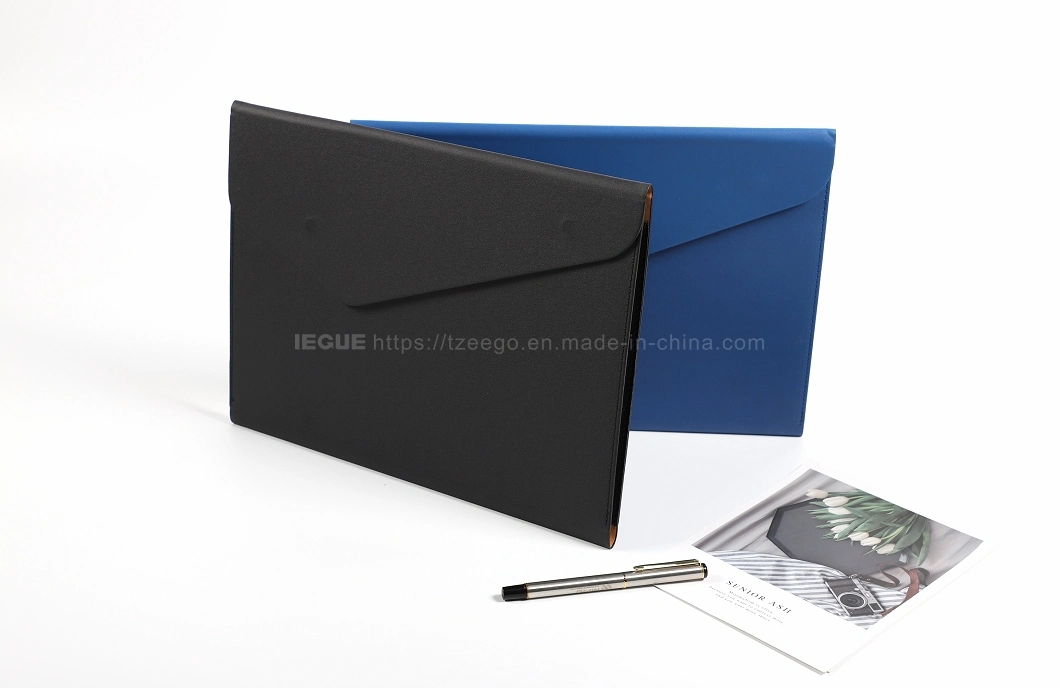 Luxury Multifunction Business Leather Document File Leather Folder