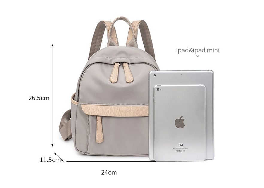 Oxford Cloth Backpack Female 2023 Spring/Summer Korean Mini Anti-Theft Backpack Foreign Style Easy to Take School Bag Leisure Travel Bag