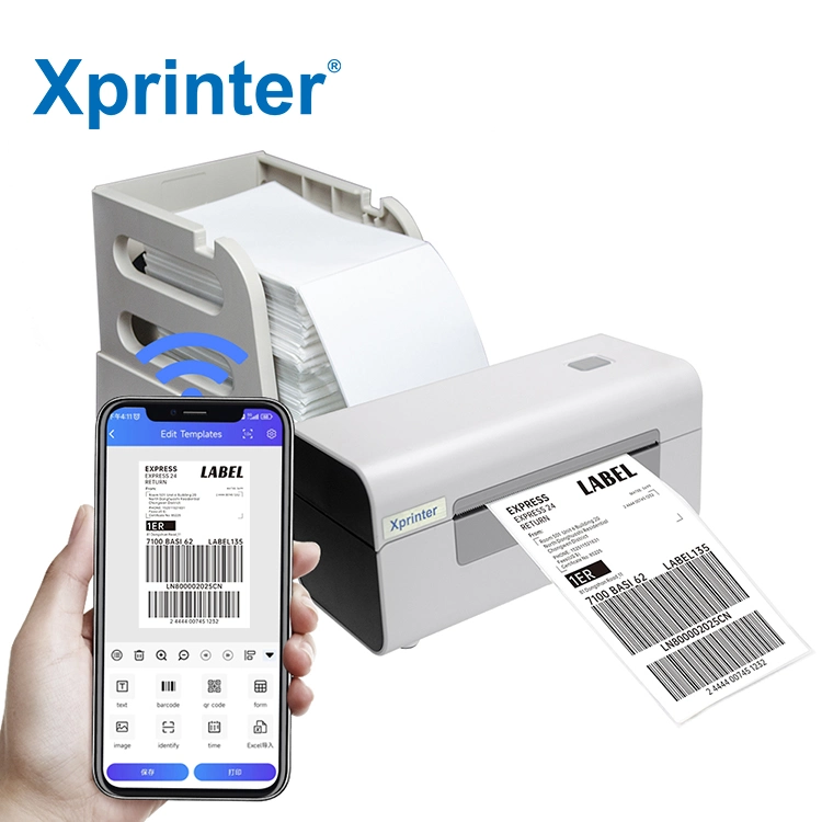 Xprinter XP-T81 Back To School Supplies Mini Mobile Portable Bluetooth WIFI USB A4 Paper Size Thermal Transfer Printer For Office