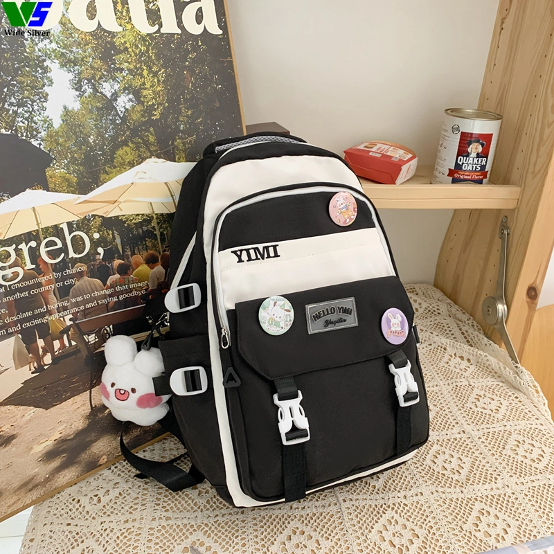 Wide Silver Original Hot Style Good Price Schoolbags Kids Backpack 2023