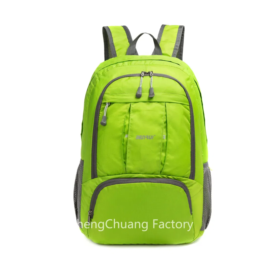 New Style Foldable Daypack Ripstop Foldable Backpack Convenient Backpack Outdoor Sport Backpack