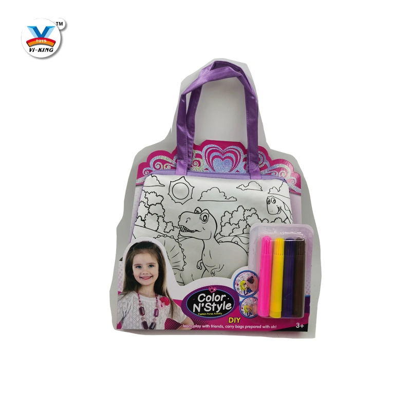 DIY Doodle Jewelry Bag Girls Funny Educational Gift Factory Price Baby Toy