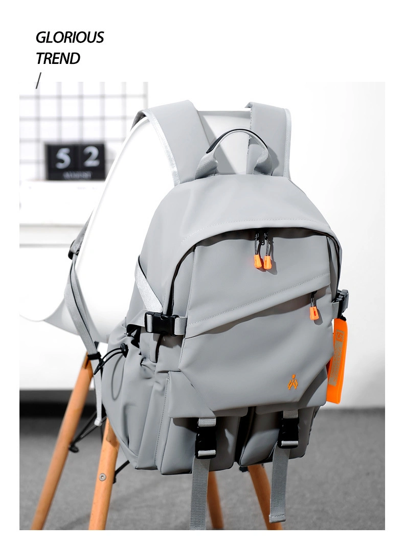 Backpack Men&prime; S Backpack Large Capacity Backpack Leisure Trend Sports Bag Computer Bag Male Compute Backpack College Schoolbag Travel Bag Laptop Backpack