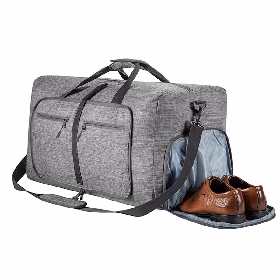 Foldable Light Weight Carry-on Sport Gym Large Capacity Weekend Duffel Luggage Bag
