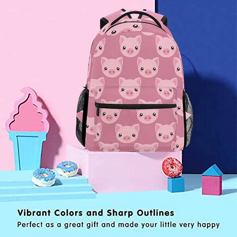 Custom Water-Resistant Animal Outdoor Kids Student Cartoon School Backpack Bags