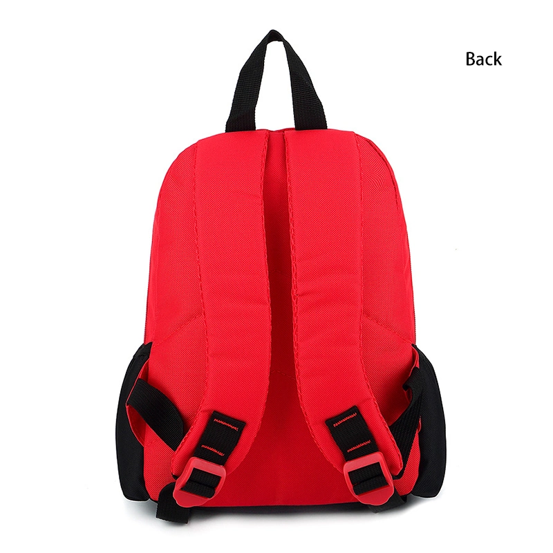 Factory Backpack Supplier Cartoon Cute Children&prime;s Zippers Nylon Schoolbag Spiderman School Bags for Kindergarten Boy