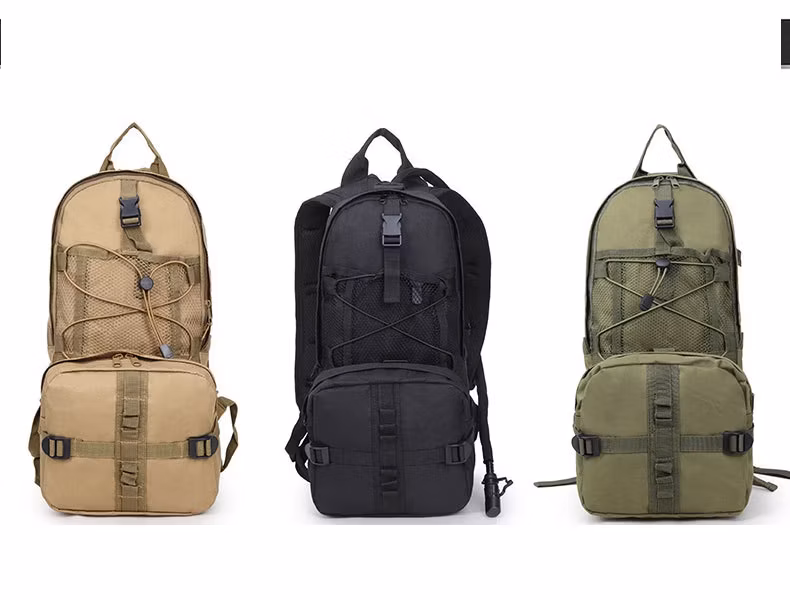 Lightweight Camouflage Cycling Water Backpack with 2.5L Hydration Bag