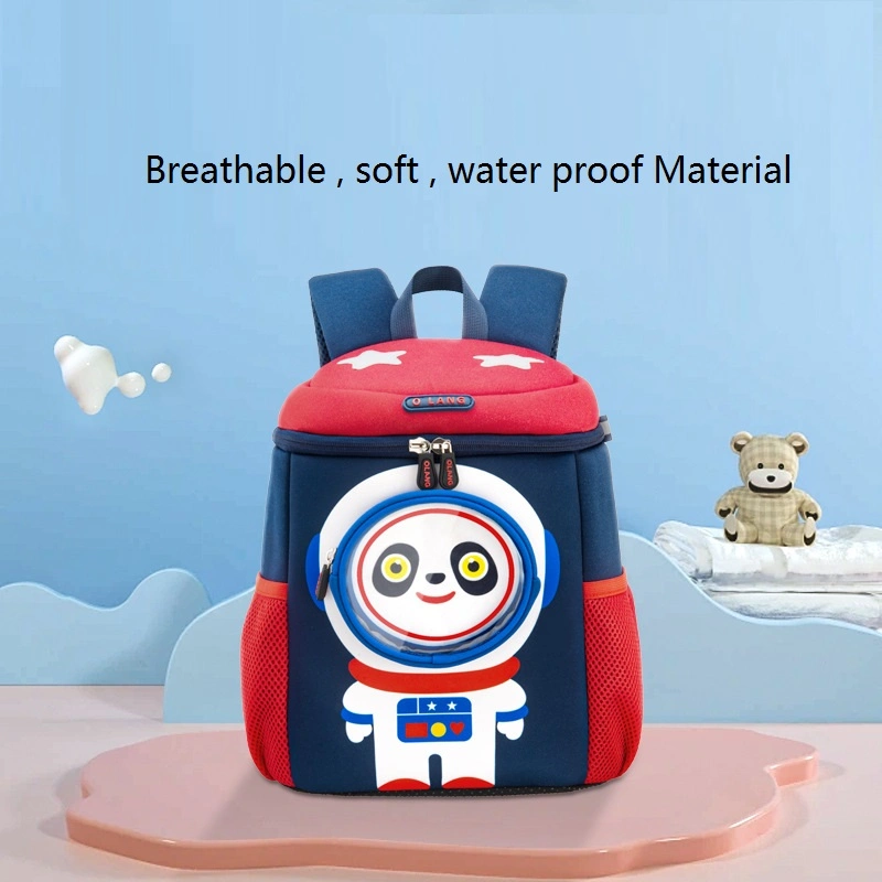 Children&prime;s Schoolbag Cartoon Cute Panda Robot Animal Backpack Leisure Bag Girl Schoolbag Small Backpack