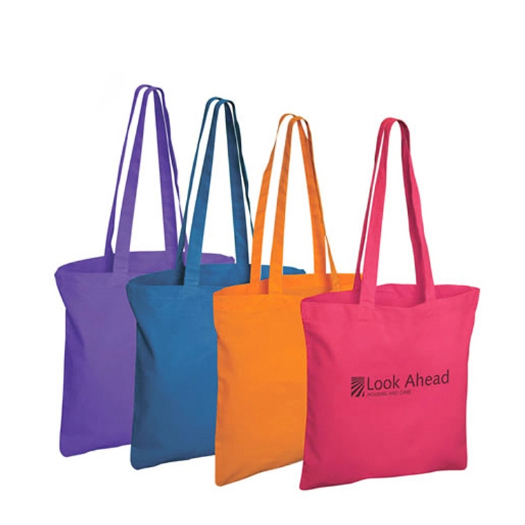 Custom Logo Print Flowers Eco Washable Tote Bags