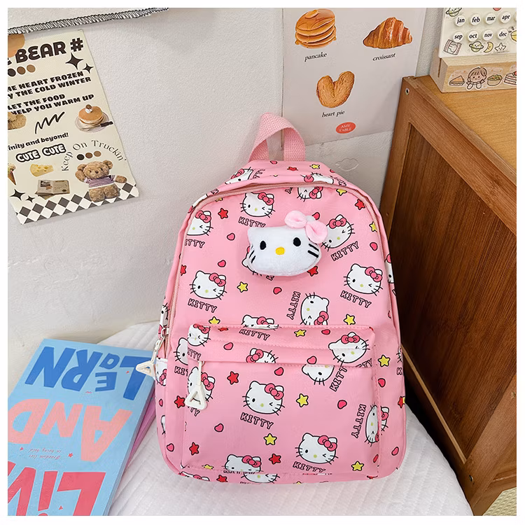 Children&prime;s New Backpack with Large Capacity Lightweight Creative Backpack Kindergarten Cute Backpack