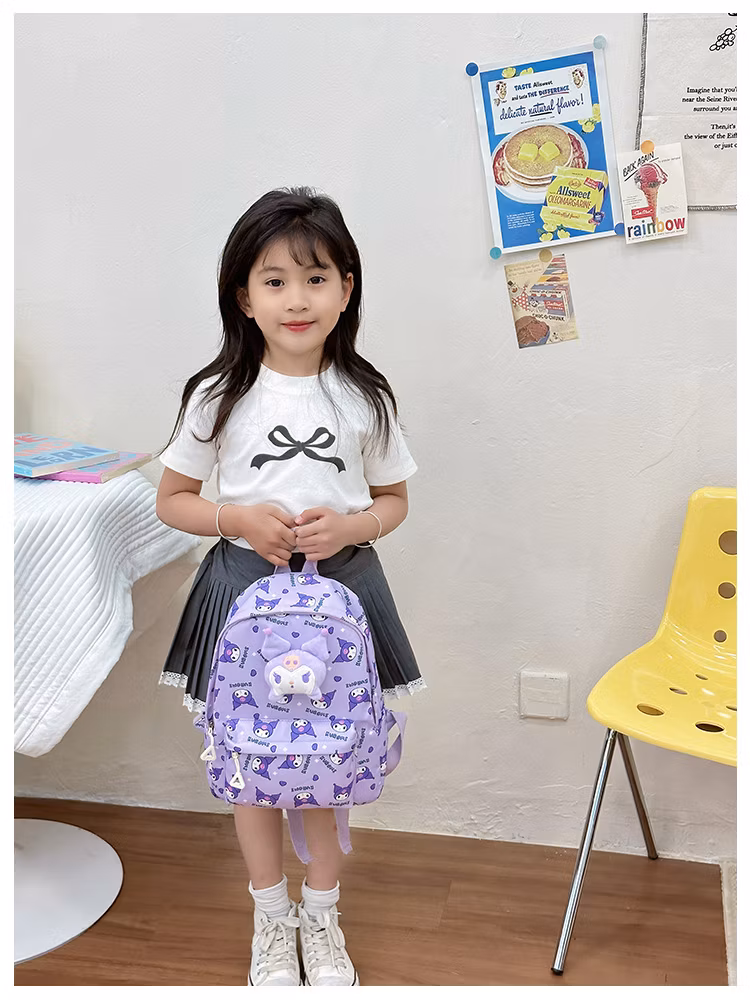Children&prime;s New Backpack with Large Capacity Lightweight Creative Backpack Kindergarten Cute Backpack