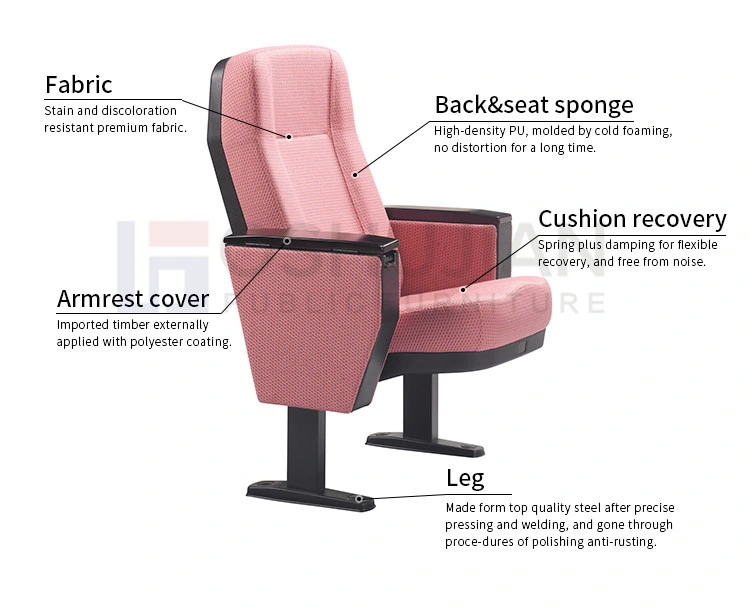 Push Back Chair Theater Seat Auditorium Seating Lecture Chair