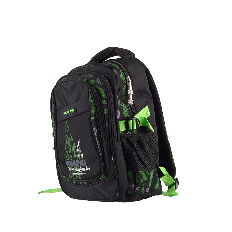 Kids School College Backpack Outdoor Men Zipper Shoulder Bag for Boys