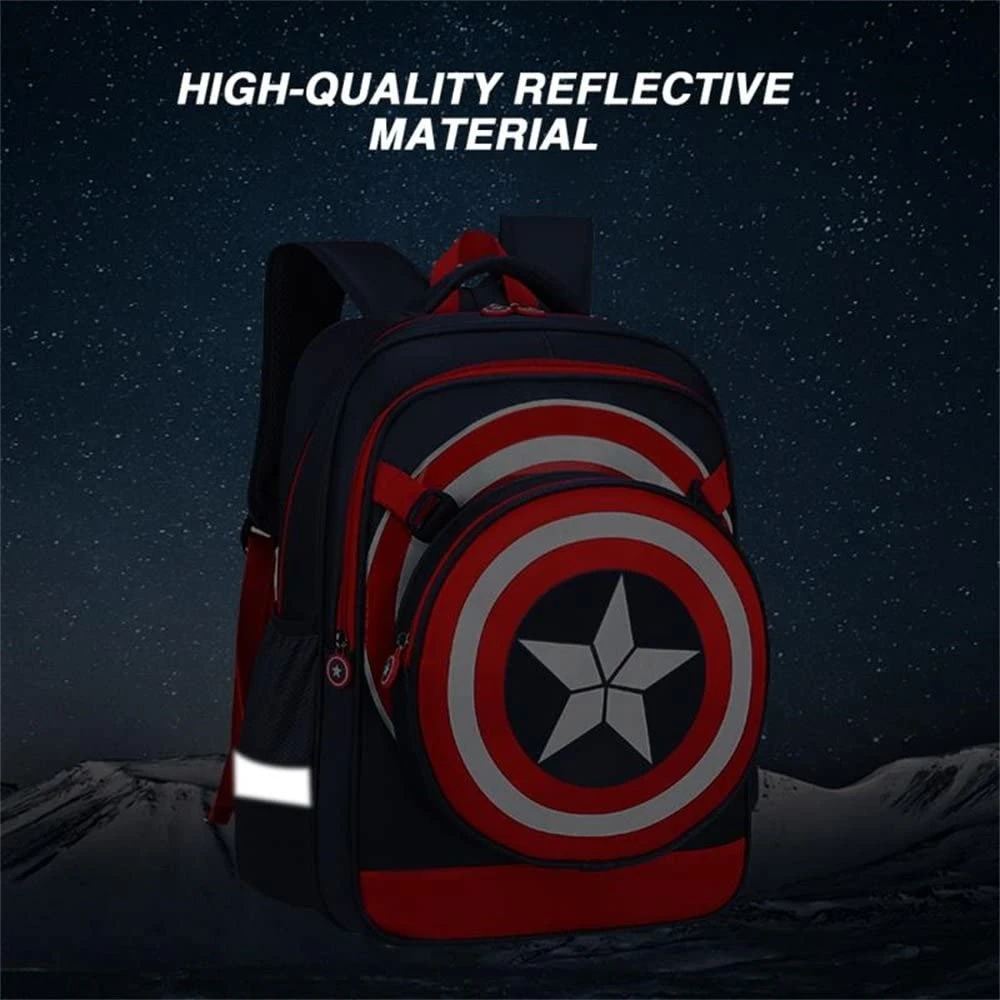 Kids Backpack Children School Bag Comic Waterproof Book Bag Travel Bag