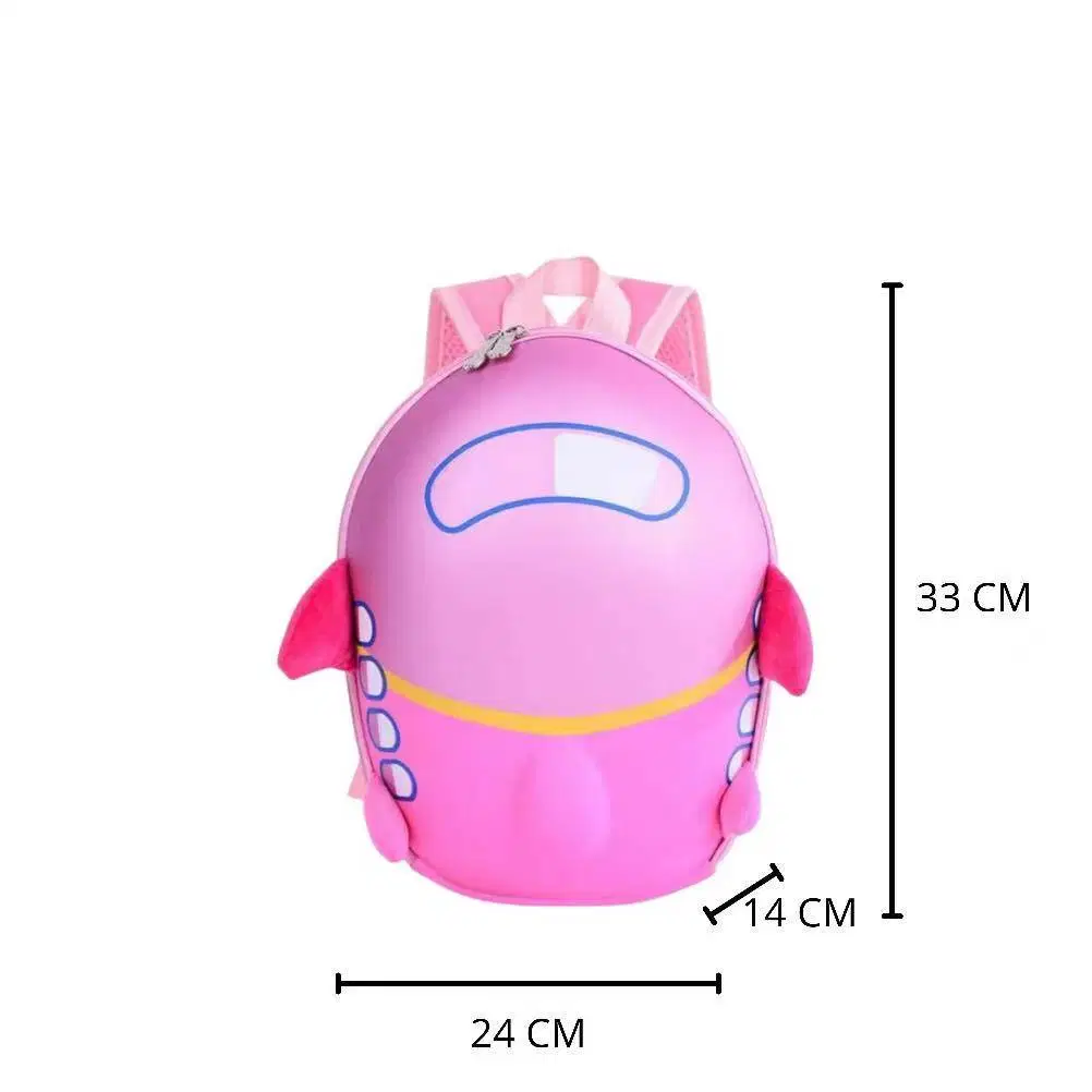 Kids Airplane Bag Preschool Nursery Kindergarten Cartoon Backpack Wbb14531